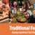 Traditional food, sharing experiences from the field