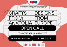 Open call: Crafts from Anatolia, designs from Europe