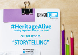 #HeritageAlive: a call for articles on Storytelling