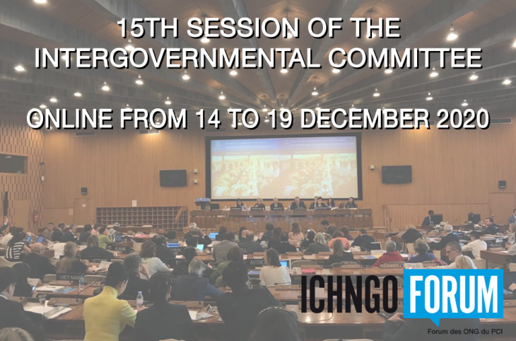 Intergovernmental Committee: online from 14 to 19 december 2020