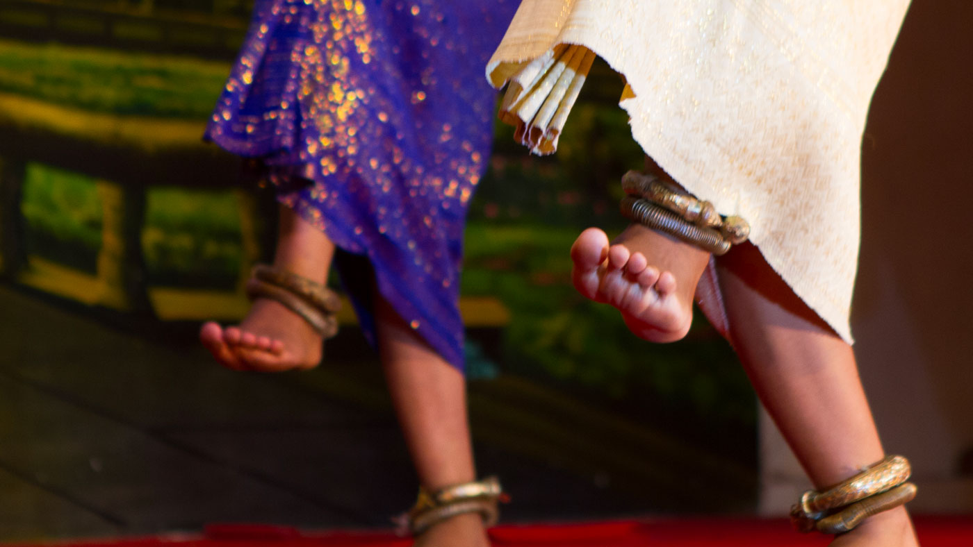 The Apsara dance, a Khmer classical dance