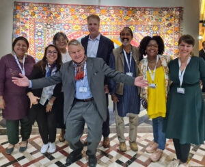 Editorial Board: (From left): Ananya Bhattacharya, Laura Lopez, Hanhee Ham, Eivind Falk, Antoine Gauthier, Vakil Jayarajan, Rachel Gefferie and Paulina Adamska