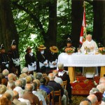 The Sjaasbergergank Open Air Holy Mass Celebration