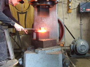 The experienced blacksmith Terje Granås is a good example of a craftsman performing on a higher level